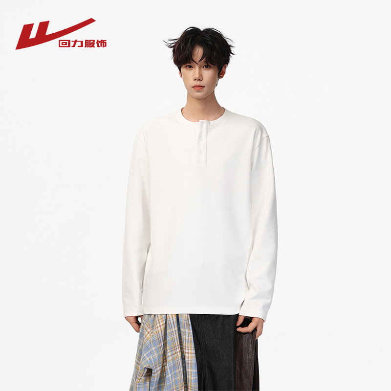 回力美式亨利领德绒卫衣男秋冬季