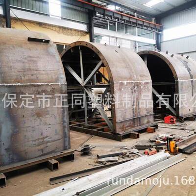水泥棺椁模具现代化墓室模具现场安装