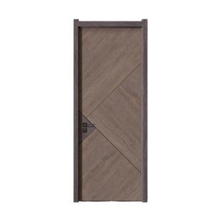 卧室门套装门室内房间门实木复合免漆门家用简约隔音碳晶无漆木门