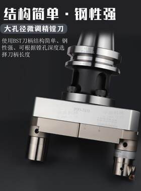EWN大孔径微调精镗刀桥式精镗刀头加工外圆精镗刀BST刀柄加长