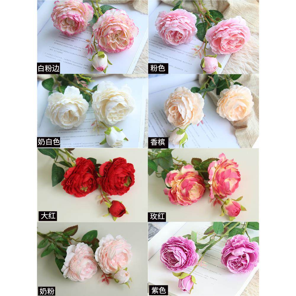 牡丹花室内花装饰客厅假花摆件绢花干花花束摆设餐桌花人王之,鲜花速递/花卉仿真/绿植园艺,仿真花,淘宝优惠券,粉丝福利购,淘宝优惠卷
