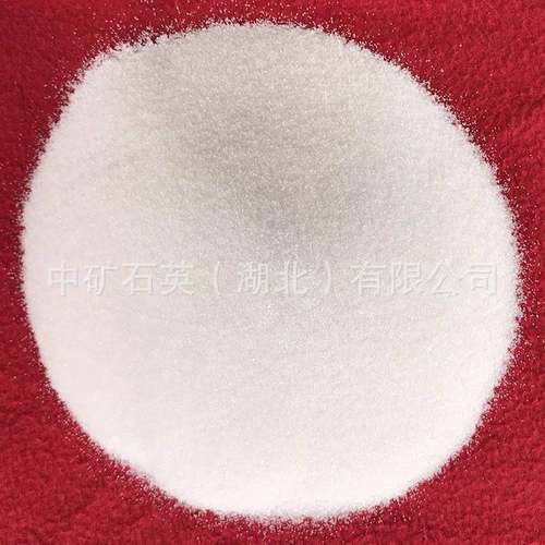 半透石英砂A砂透明度高纯白色无杂质产品稳定颗粒度均匀石英砂