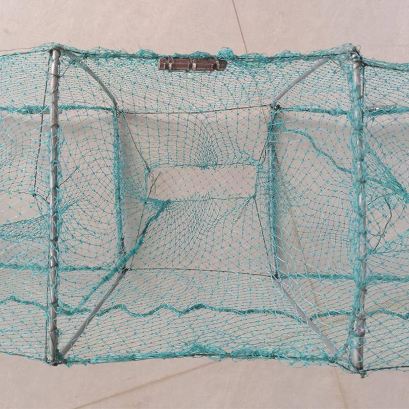 股.7米河虾笼捕虾网黄鳝笼泥鳅笼捕鱼网鱼笼虾笼有结虾网地网