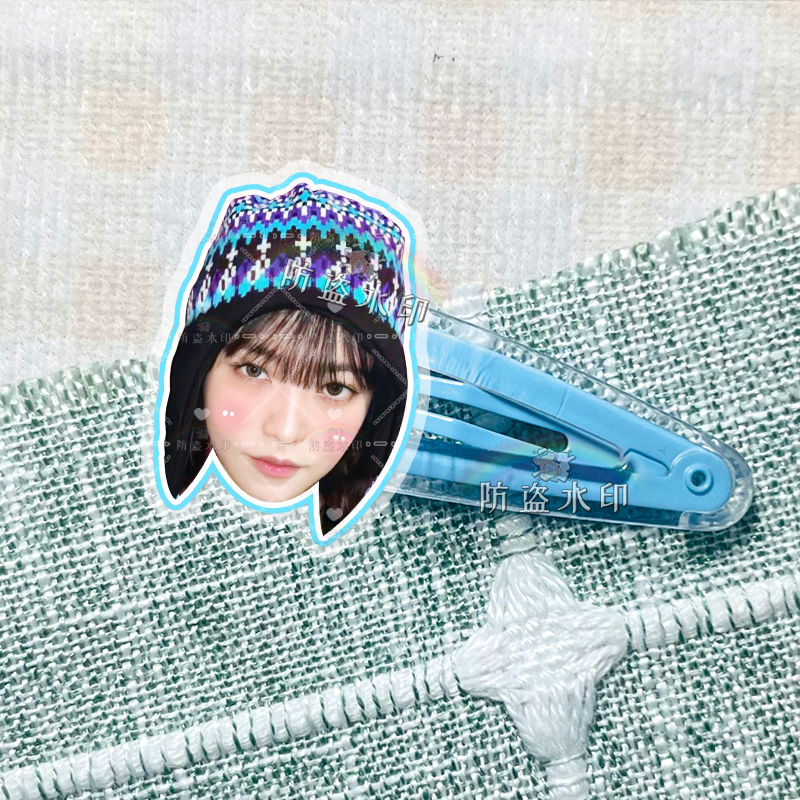RedVelvet姜涩琪裴珠泫金艺琳亚克力bb夹子发夹发饰演唱会应援物