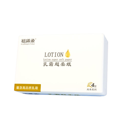 乳霜纸酒店餐饮广顺兴柔纸巾婴儿保湿纸巾透明包云柔巾