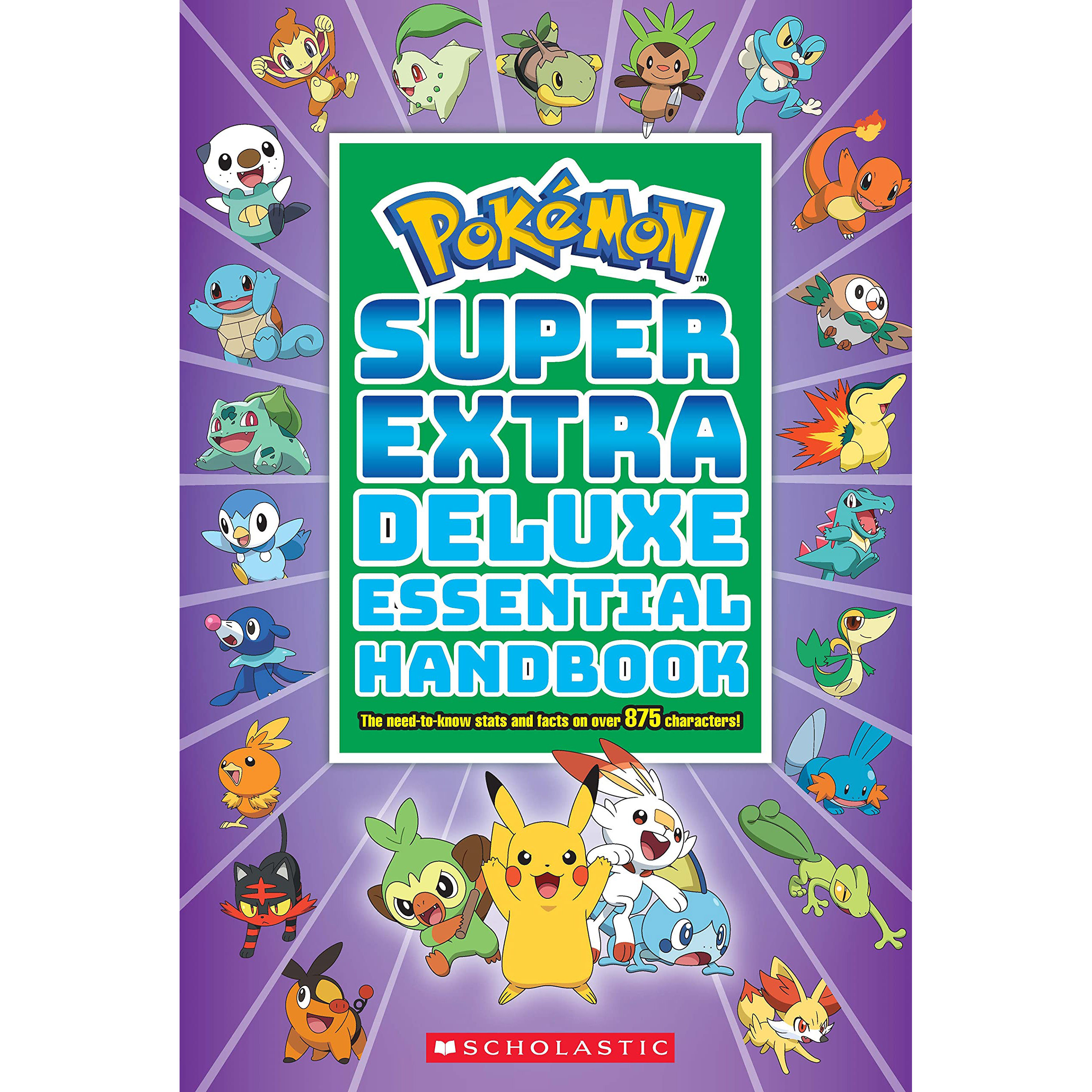 百科图书 pokémon super extra deluxe essential handbook 宝可梦