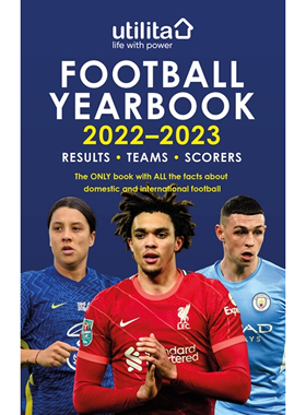 现货 The Utilita Football Yearbook 2022-2023 足球年鉴书 英文