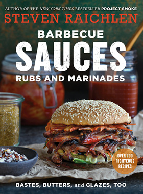现货 Barbecue Sauces Rubs and Marinades 烧烤食谱 腌泡酱汁书