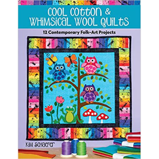 Cotton 被子编织图书 英文原版 12个羊毛棉被创意制作 Quilts Cool Wool 现货 Whimsical