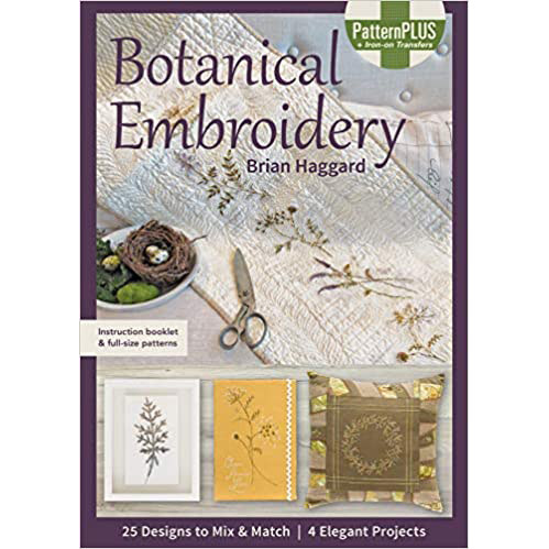 现货 Botanical Embroidery: 25 designs to mix & match; 4 elegant projects Misc. Supplies 手工植物刺绣书 英文