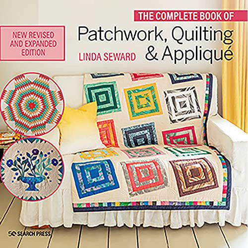 现货  The Complete Book of Patchwork, Quilting & Applique 拼布 绗缝和贴花 英文手工书