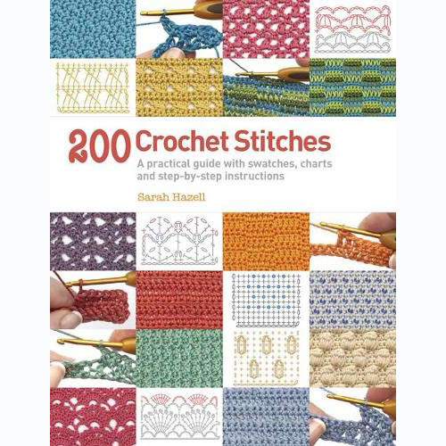 现货 英文原版 Crochet Stitches 200个图案纹理钩针编织图书