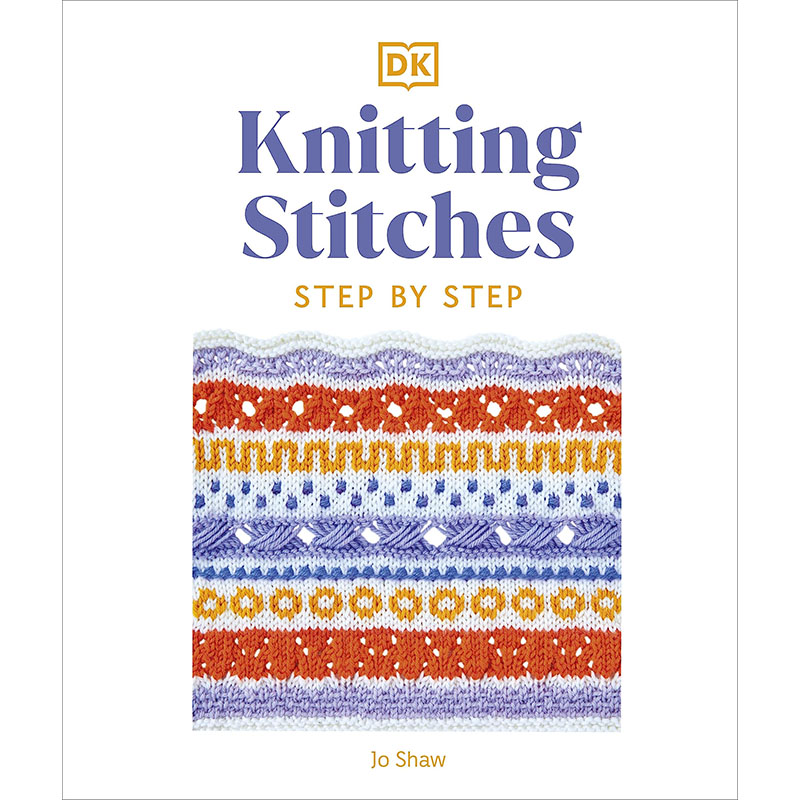 现货 Knitting Stitches Step by Step 各种编织针迹技术指南书原版进口图书