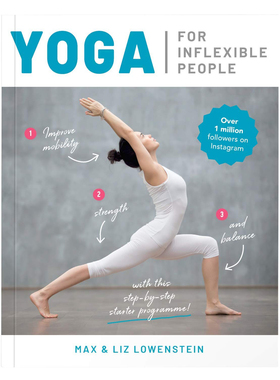 现货 Yoga for Inflexible People: Improve mobility, strength and balance with this step-by-step starter programme 瑜伽书