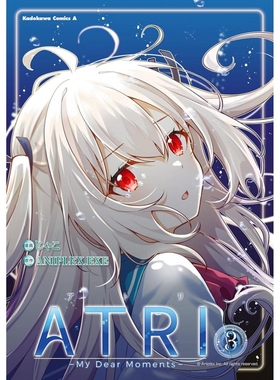 现货 日文版 ATRI My Dear Moments 3 日本原版 亚托莉漫画图书 我挚爱的时光 じゃこ 阿托利 第三部 进口图书