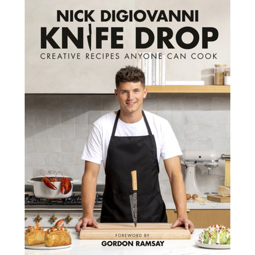 现货 食谱书 Knife Drop : Creative Recipes Anyone Can Cook原版进口图书