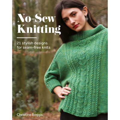 现货 No-Sew Knitting 无缝针织编织服装配饰 针织家居用品技术书