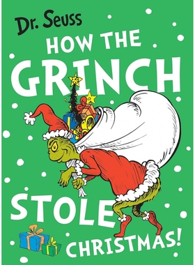 现货 How the Grinch Stole Christmas!: The brilliant and beloved children’s picture book story 圣诞怪杰儿童图画书 原版进