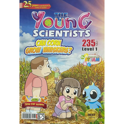 现货 Young Scientists 2024年3月新加坡儿童科学家1-2年级原版进口图书