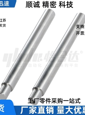 导向轴SHA01 02 06 07/SHB01 02 06-D8 10 35 40-L20-E2-P6 一端