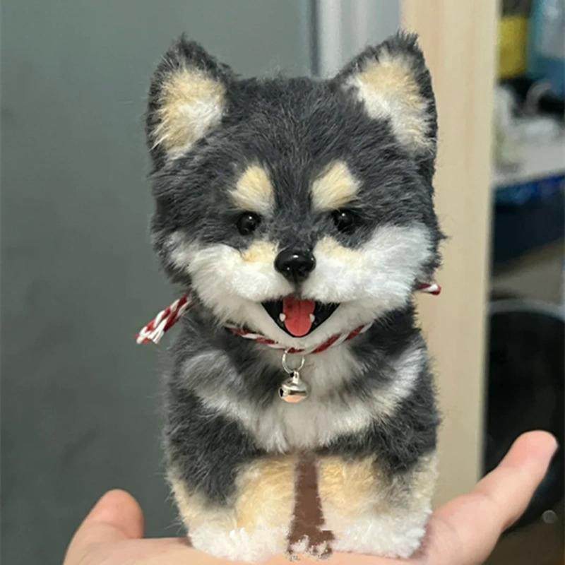 扭扭棒小狗材料包儿童手工兔毛妞妞棒加密毛根成品仿真动物玩偶特