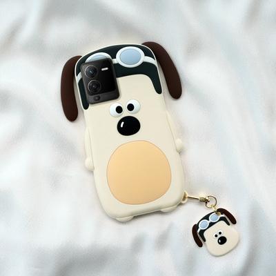 掌门狗vivo s20/s19手机保护壳s18/s17t可爱s16立体s15卡通x100x90加厚x80防摔s10pro全包保护s12软矽胶套s9