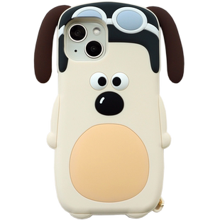 掌门狗适用华为pura70手机壳mate60可爱p40/30卡通nova11/10加厚9pro防摔8全包7se6软5硅胶套hi荣耀90/80/x50