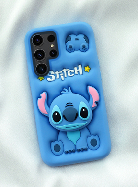 支架怪兽适用三星s25手机壳s24可爱s23+卡通s22ultra全包s21fe保护a56加厚a54软硅胶套a14a16a35a55a26新款36