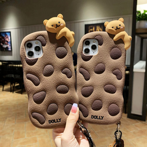 适用苹果手机壳可爱硅胶套