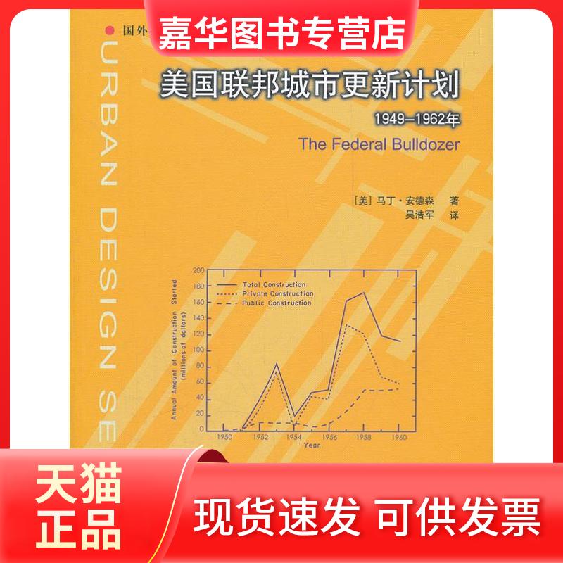 【正版现货】 美国联邦城市更新计划(1949--1962年) 安德森 中国建筑工业出版社