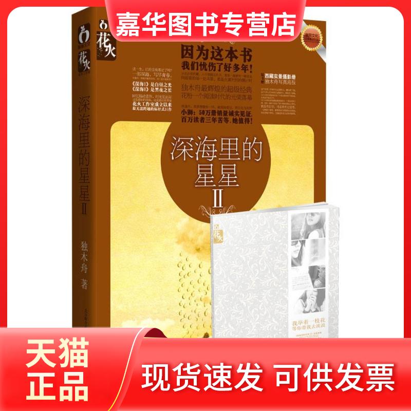 【正版现货】 深海里的星星Ⅱ 独木舟著 春风文艺出版社