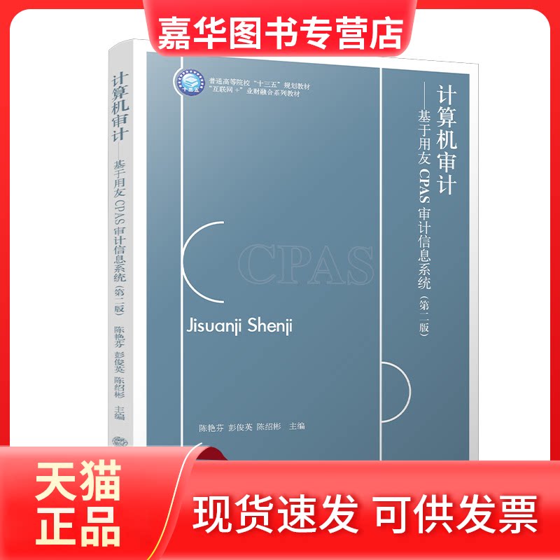 【正版现货】 计算机审计——基于用友CPAS审计信息系统(第二版) 无 立信会计出版社