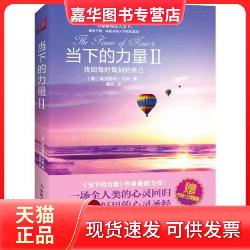 【正版现货】 当下的力量Ⅱ:找回每时每刻的自己 [德]埃克哈特·托利  著；魏姣  译；赵燕飞  校；康耀南  绘 中国友谊出版公司