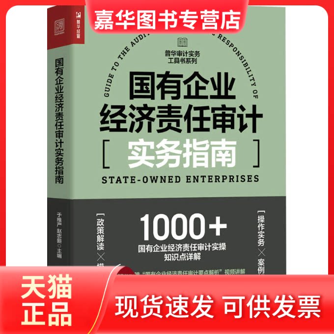 【正版现货】 国有企业经济责任审计实务指南 于维严、赵志新 人民邮电出版社