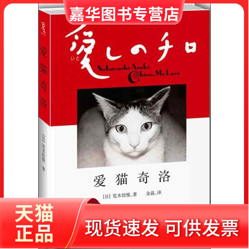 【正版现货】  爱猫奇洛 [日] 荒木经惟 著，金晶 译  重庆大学出版社