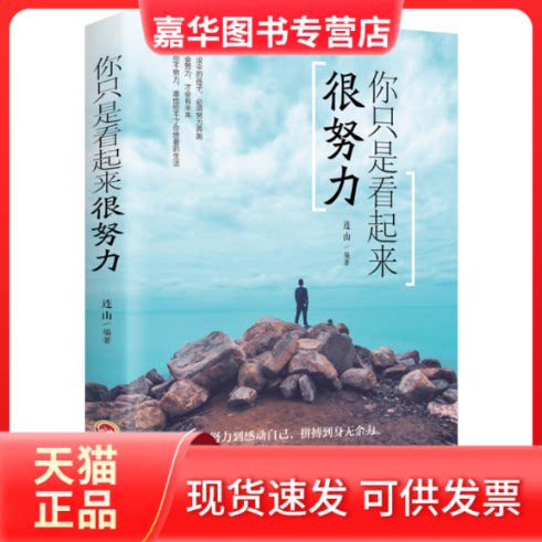 【正版现货】 你只是看起来很努力 连山 吉林文史出版社