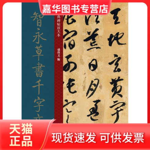 【正版现货】 智永草书千字文/经典碑帖放大本 孙宝文 著 上海人民美术出版社