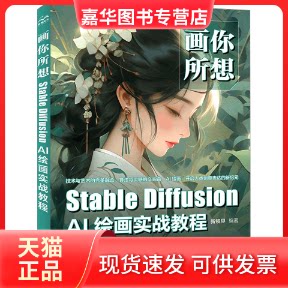 【正版现货】 画你所想 Stable Diffusion AI绘画实战教程 新镜界 编 中国水利水电出版社