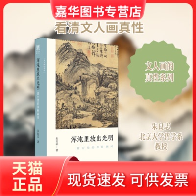 【正版现货】 浑沌里放出光明 黄公望的浑朴画风 朱良志 著 浙江人民美术出版社