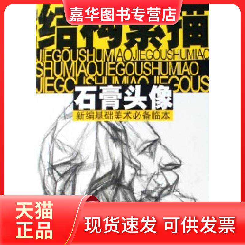 【正版现货】 石膏头像/结构素描 沈玉佩 浙江人民美术出版社