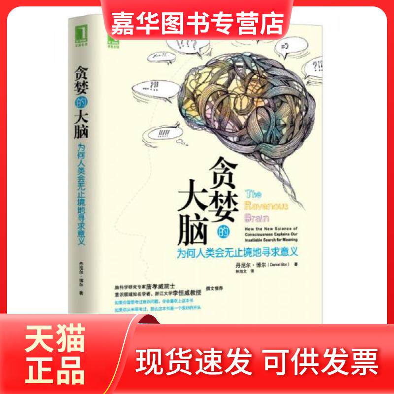 【正版现货】 贪婪的大脑:为何人类会无止境地寻求意义 [英]丹尼尔·博尔（Daniel Bor）  著；林旭文  译 机械工业出版社