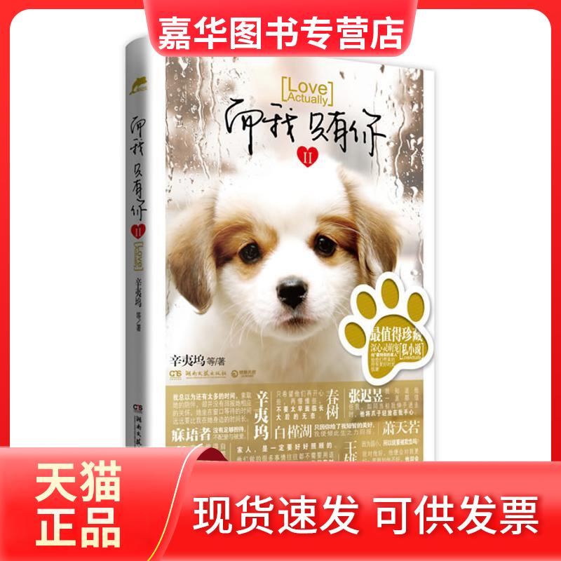 【正版现货】 而我只有你2 辛夷坞 湖南文艺出版社