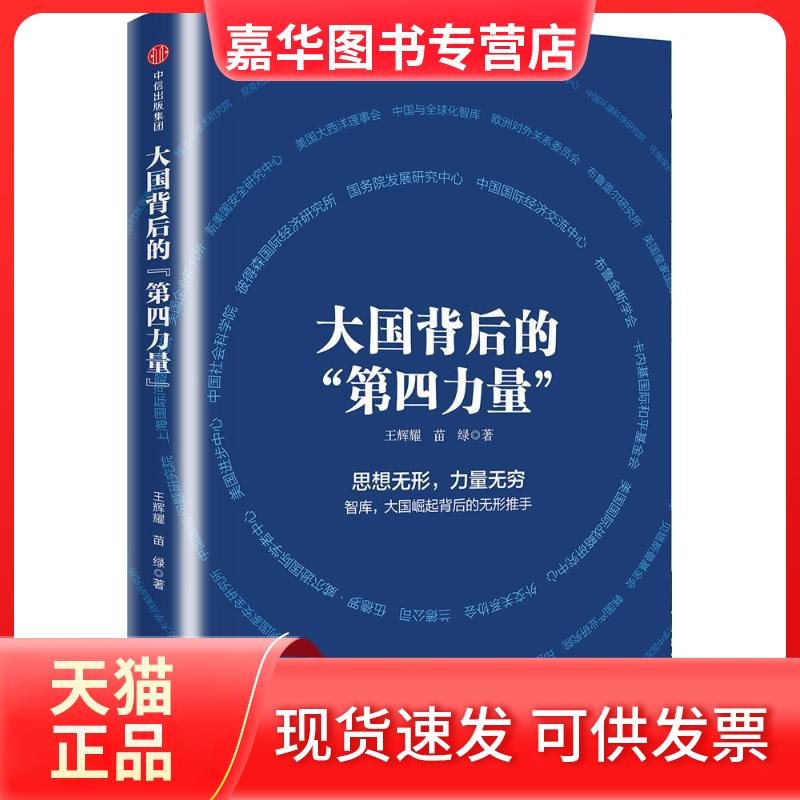 【正版现货】 大国背后的"第四力量" 王辉耀,苗绿 著 著 中信出版社