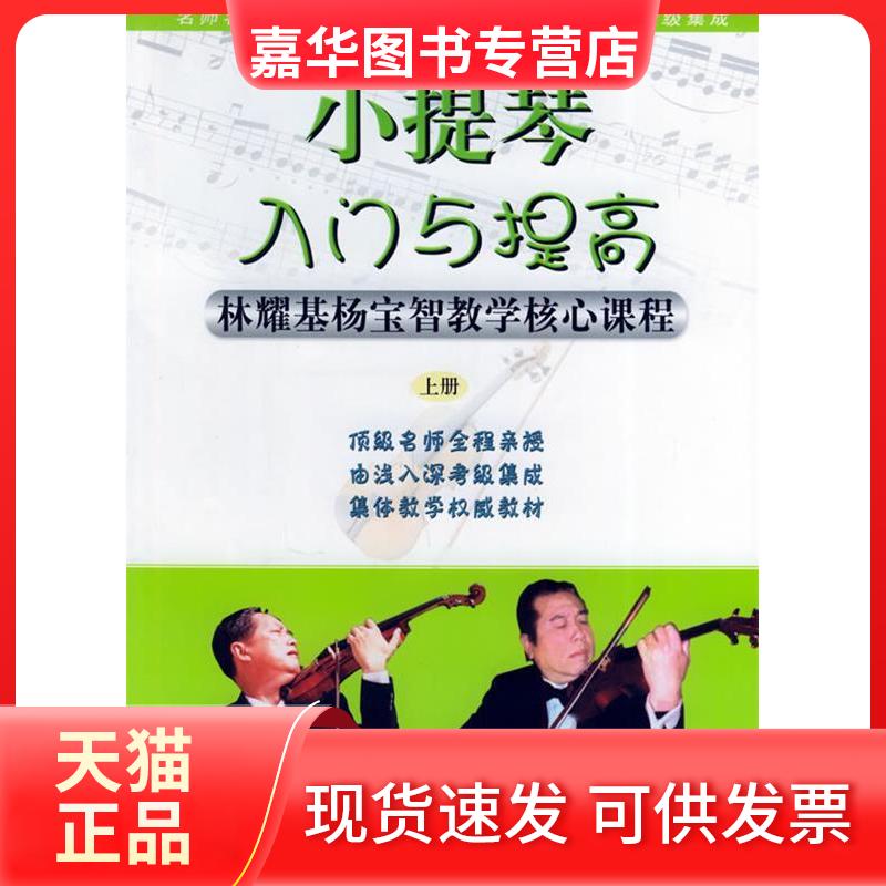 【正版现货】 小提琴入门与提高（上中下） 杨宝智 林耀基 顾问 蓝天出版社