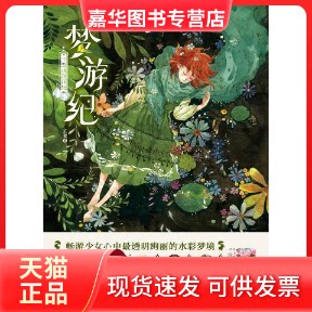 【正版现货】 梦游纪:王贺水彩画集 王贺 湖南美术出版社