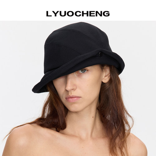 LYUOCHENG  宽檐遮阳柔软舒适休闲翻边复古爵士帽