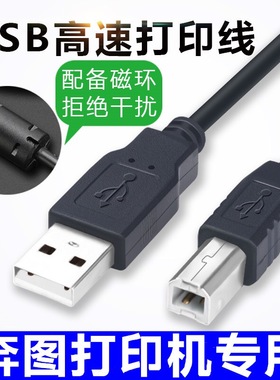 适用奔图P2200W激光打印机线P2206NW连接数据线P2500W加长连接线