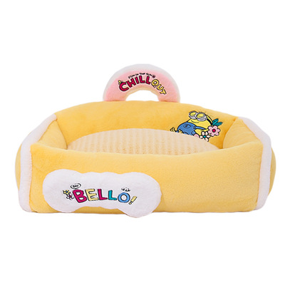 minions小黄人手提沙发狗窝四季通用狗安全感大型狗窝可拆洗狗床