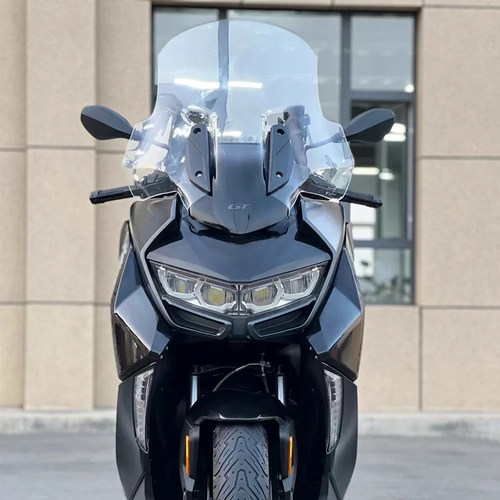 适用20-25款宝马C400GT挡风改装C400X加大风挡前挡防风加高改装件