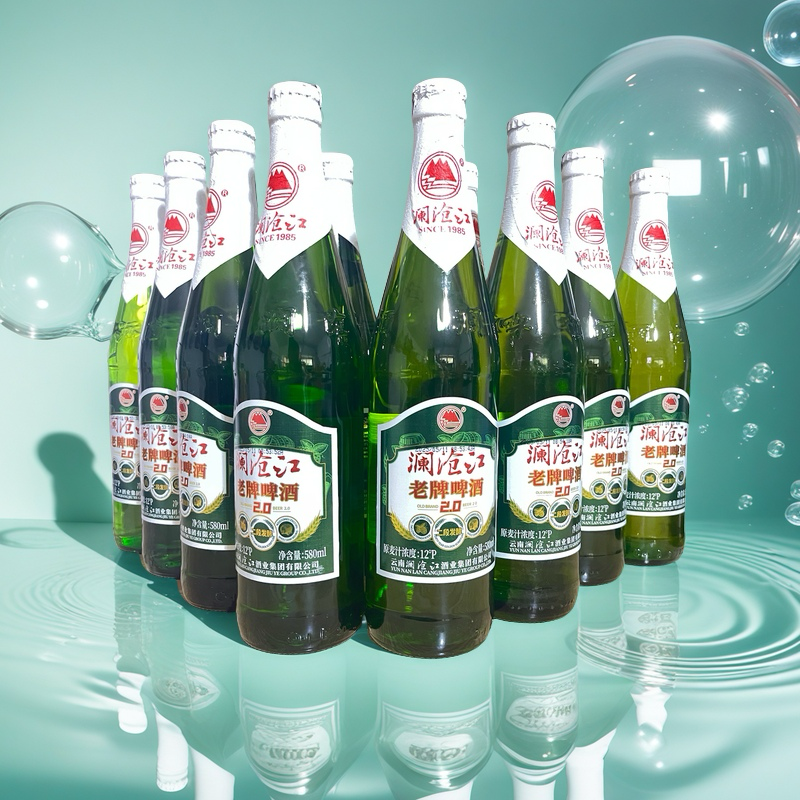澜沧江老牌4.1度580ml*6瓶